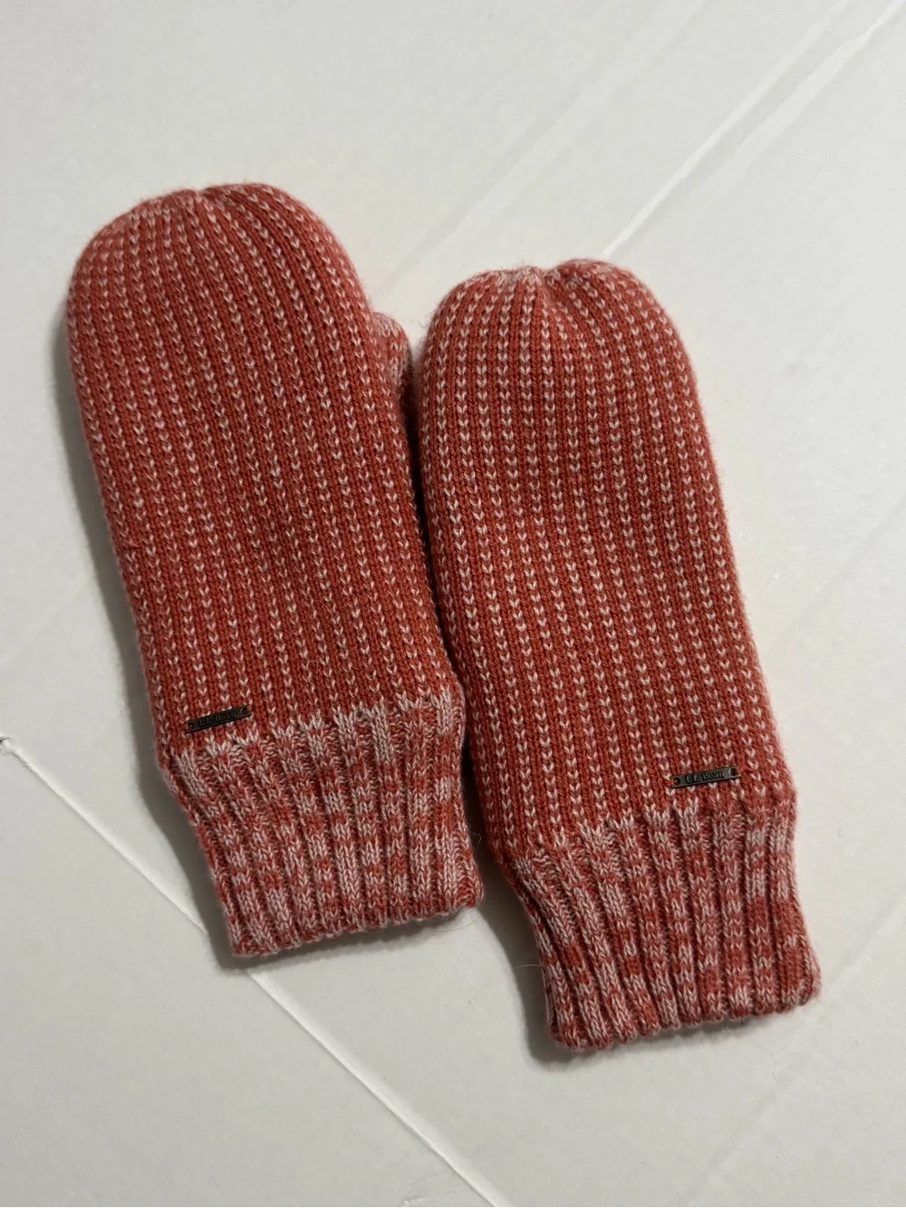L.L. Bean Women's Sherpa-Lined Rib Knit Mittens (Item ld 507856)